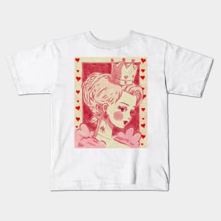 Queen of Hearts (la reina de corazones) Kids T-Shirt